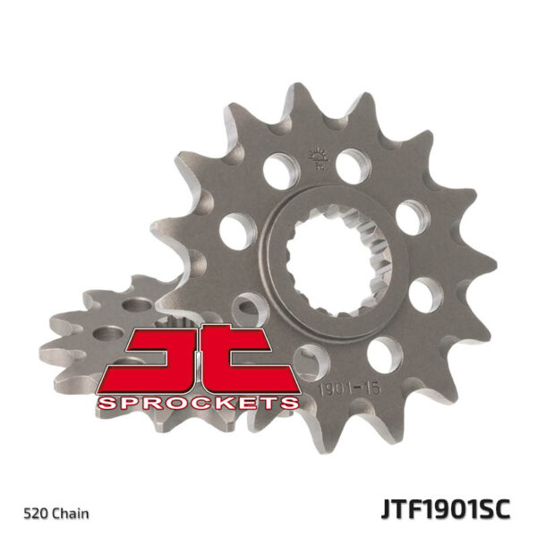 JT voortandwiel 13 tands met moddergroef KTM 125-640 1995-