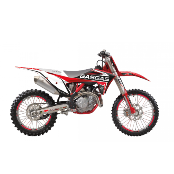 Blackbird Dream 4 stickerset 3 delig Gas Gas 125-450 2021-2023 - Afbeelding 2