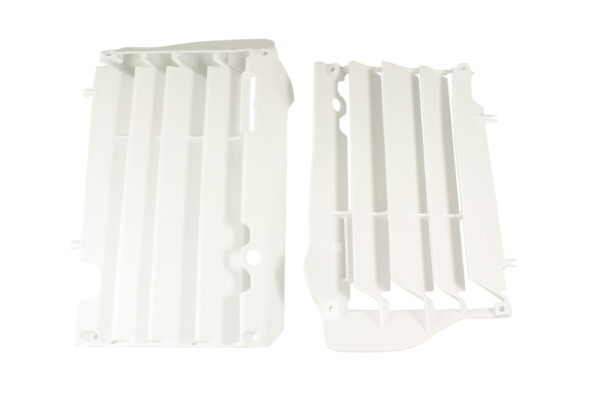 Polisport Radiator Louvers (Pair) CR125/250 05-07 White