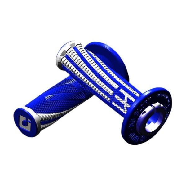 ODI EMIG PRO V2 Lock-On Grip - BLUE / White