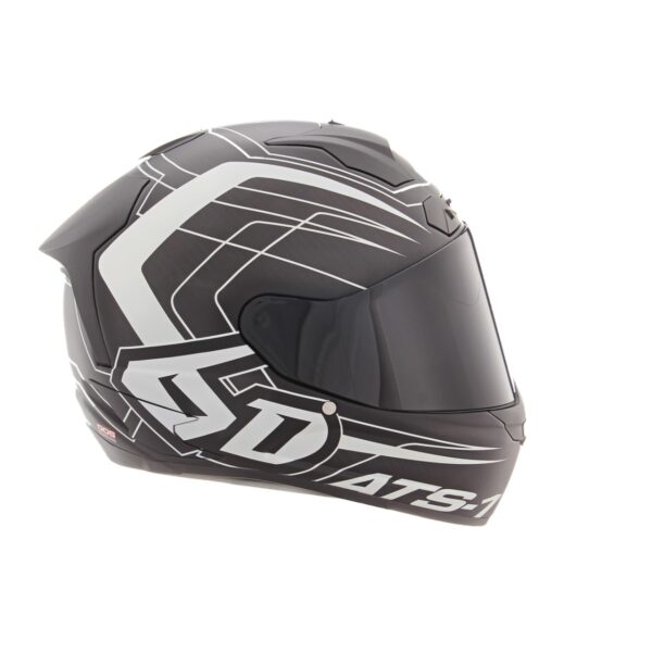 6D ATS-1R Aero Matte Black