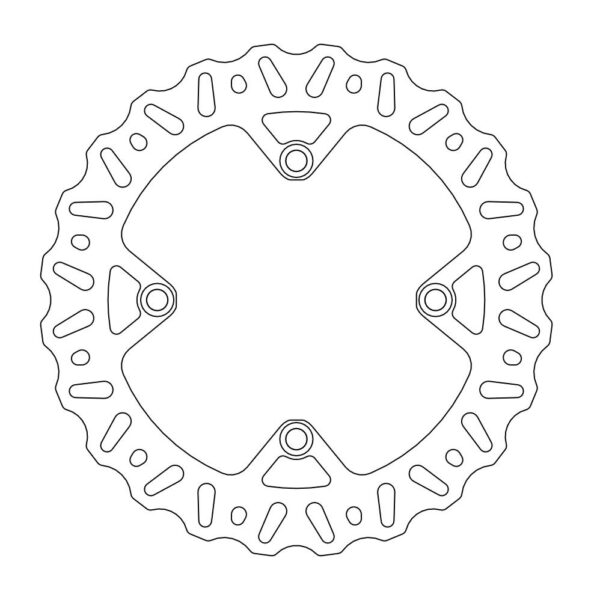 MMT Brake Disc Nitro Husqvarna Rear 11-13 240MM