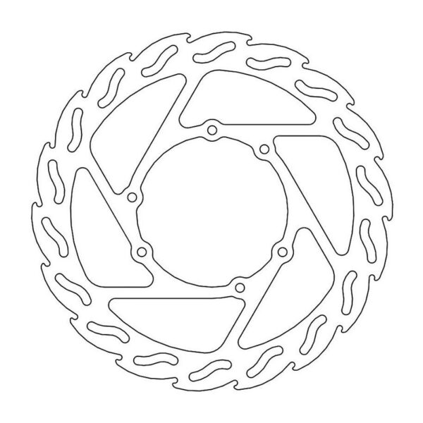 MMT Brake Disc Front Flame Std CRF250/450 15-.. 260MM