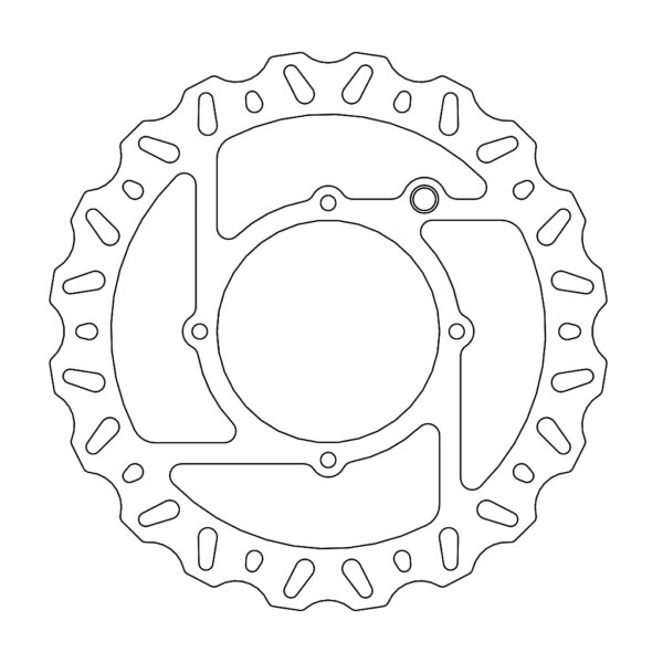 MMT Brake Disc F. Nitro fits for TC/SX85 13-.. 240mm