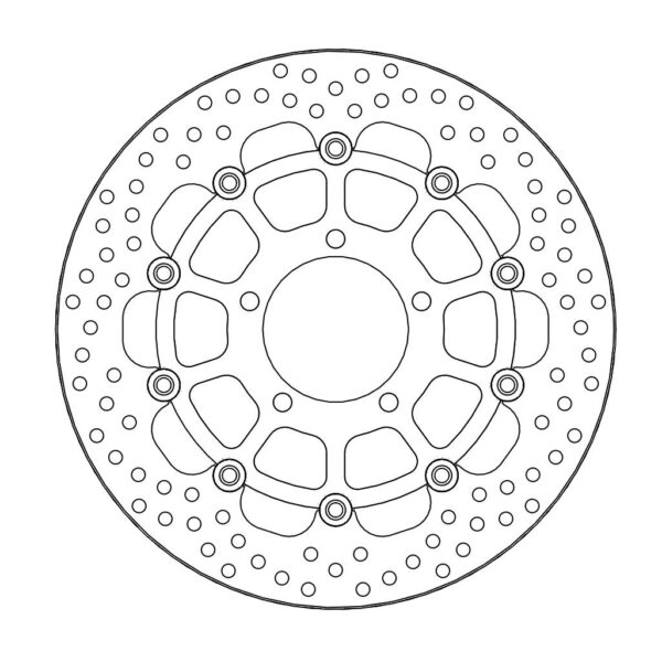 MMT Halo front disc Kawa: ZX-10R Ninja/ABS