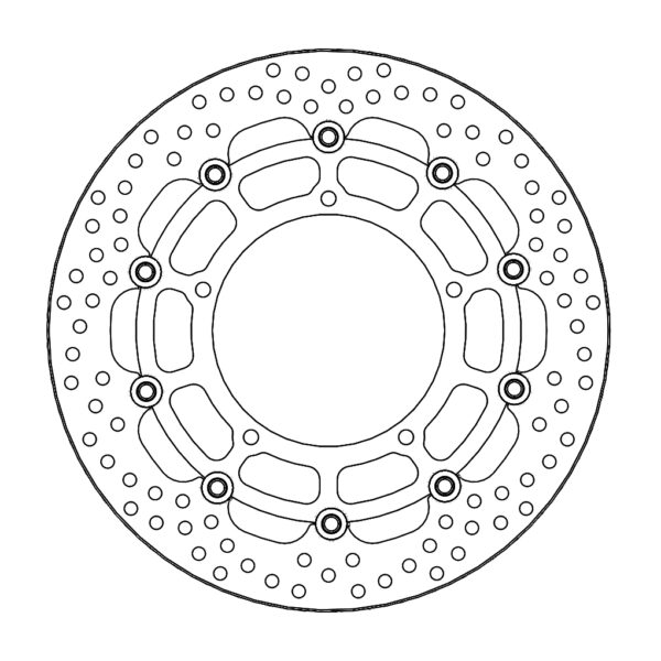 MMT Halo front disc Yamaha: YZF R1, FZ1/ABS, FZ1 Fazer/ABS