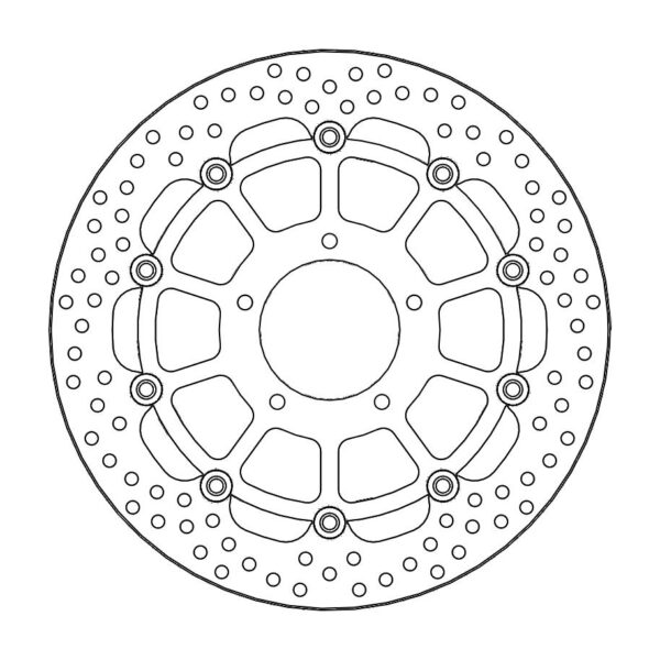 MMT Halo front disc MV Agusta: F3, Brutale 675/800, Rivale