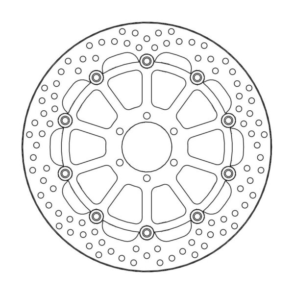 MMT Halo front disc right BMW: HP4