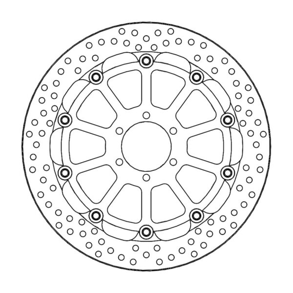 MMT Racing Halo front disc right BMW: HP4