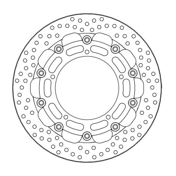 MMT Racing Halo front disc Yamaha: YZF R6, FZ8 ABS