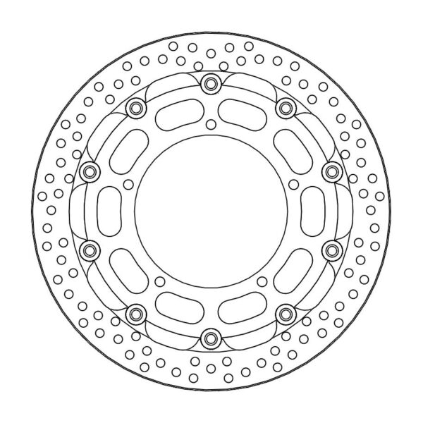 MMT Racing Halo front disc Yamaha: YZF R1 TC