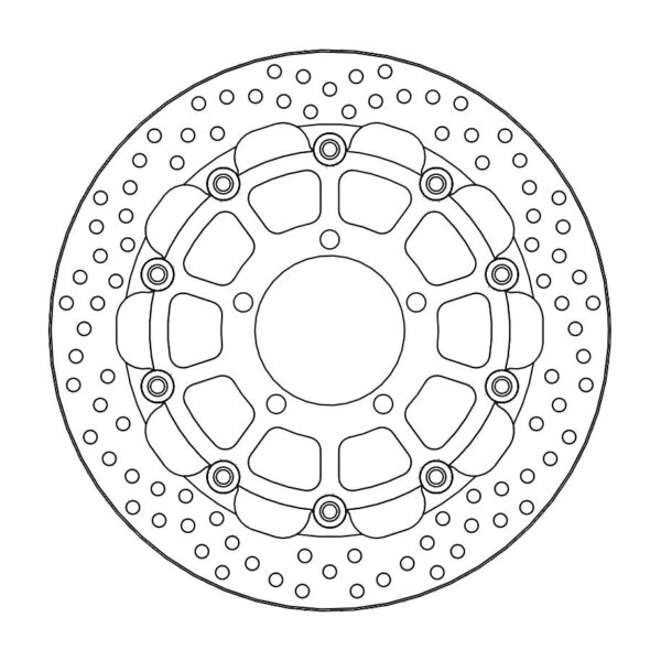 MMT Racing Halo front disc Triumph: Daytona 675 ABS