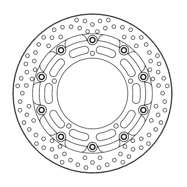 MMT Racing Halo front disc Yamaha: FZ6, YZF R6