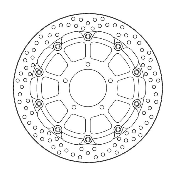 MMT Racing Halo front disc MV Agusta: F3, Brutale 675/800