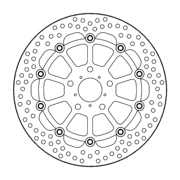 MMT Halo front disc Honda: CMX500 Rebel
