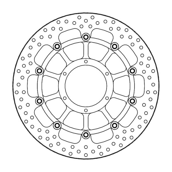 MMT Halo front disc Honda: CBR900RR Fireblade, CBR954RR
