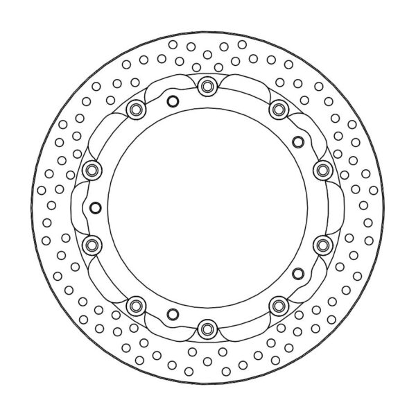 MMT Racing Halo front disc Triumph: Daytona 675