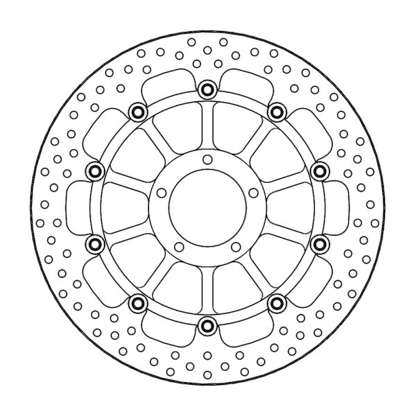 MMT Halo front disc Ducati: Panigale 1199