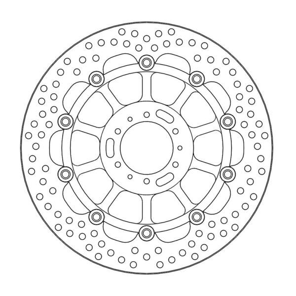 MMT Halo front disc Honda: VFR 800, XL1000 Varadero ABS