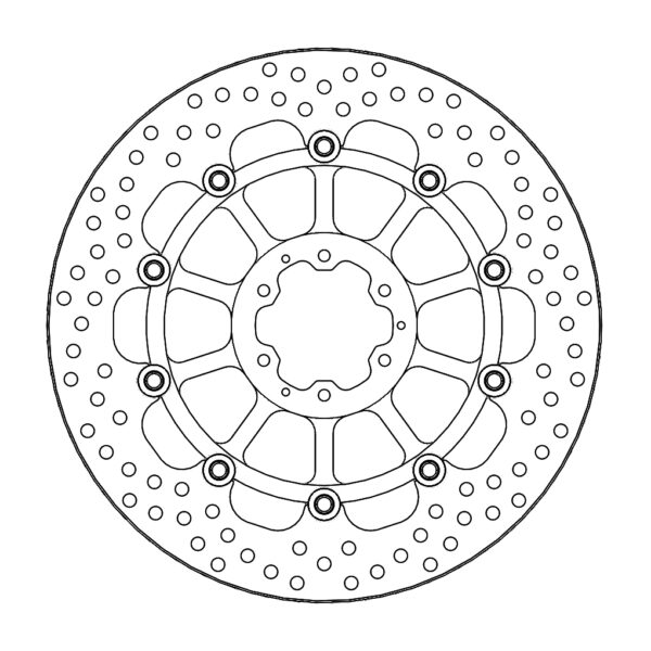MMT Halo front disc Honda: CRF1000L Africa Twin