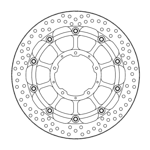 MMT Racing Halo front disc Honda: CBR1000RR SP 17-