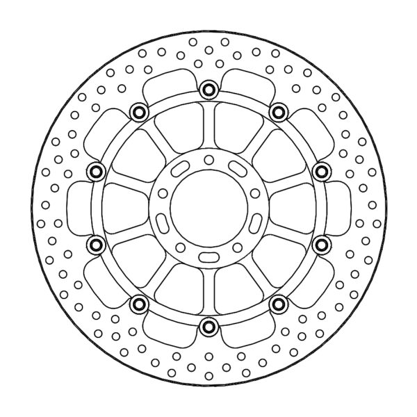 MMT Halo front disc right Ducati