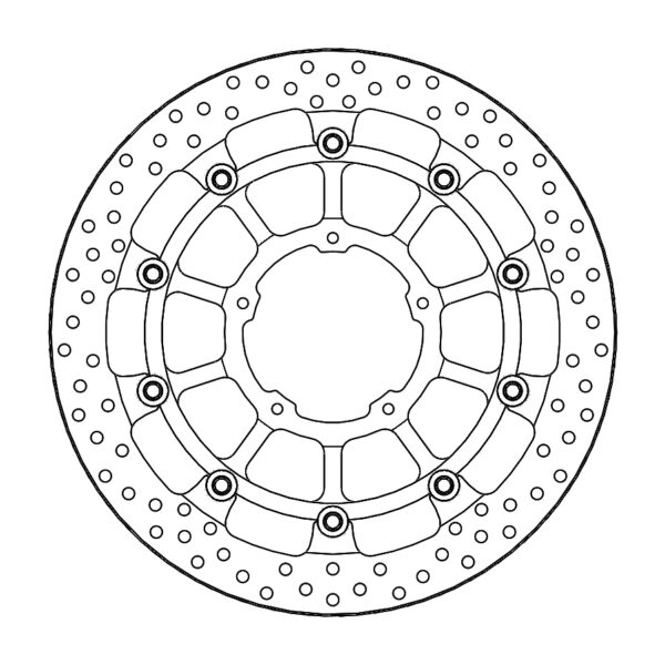MMT Racing Halo front disc Honda: CBR1000RR-R Fireblade