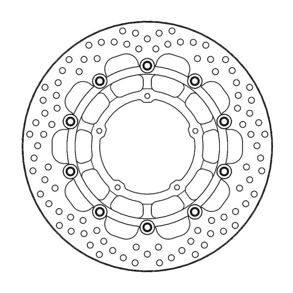 MMT Halo front disc right Honda: CRF 1100