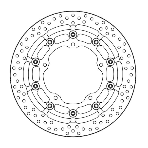MMT Prof. Halo front disc Yamaha: R1