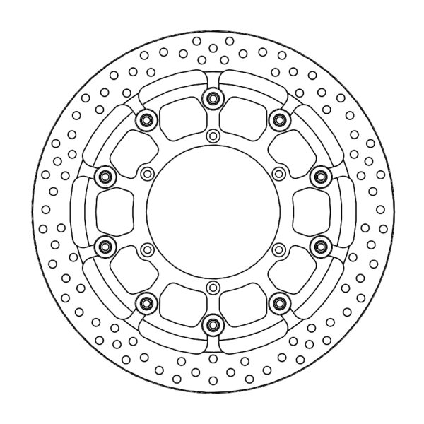 MMT SM Racing front disc Yamaha T-floater HALO