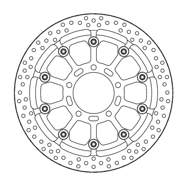 MMT Prof. Halo front disc Kawa: ZX6R, ZX10R