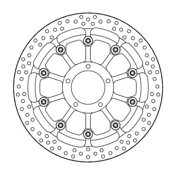 MMT Prof. Halo front disc Ducati
