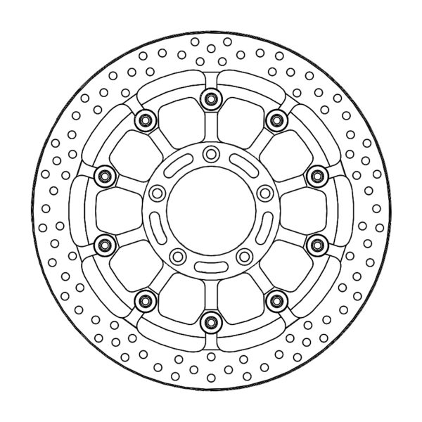 MMT Prof. Halo front disc MV Agusta: F4 T-floater