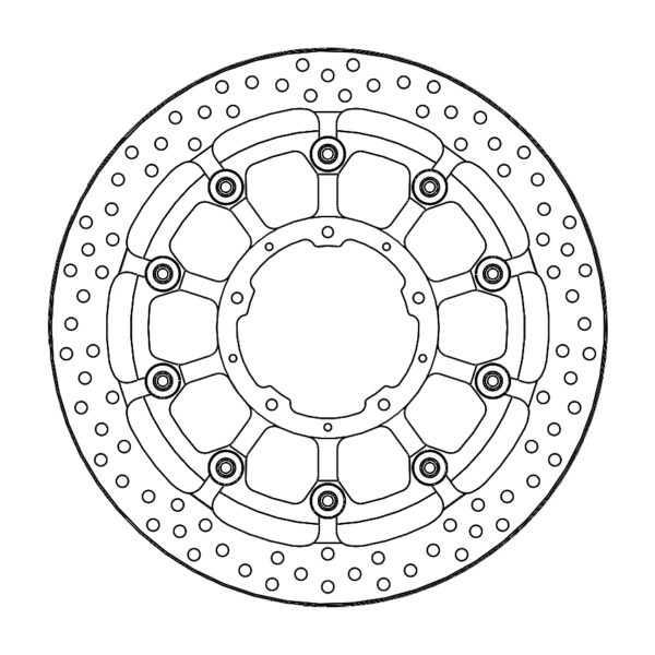 MMT Prof. Halo front disc Honda: CBR1000RR-R,SP