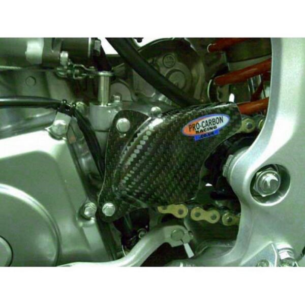 *Pro Carbon Front Sprocket Cov. KX450F 09-18 KX250F 17-..