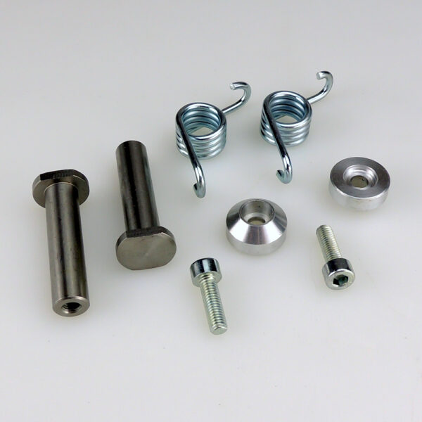 TMV Footpeg Pins Bolt-On 10mm + Spr fits for KTM 05-15