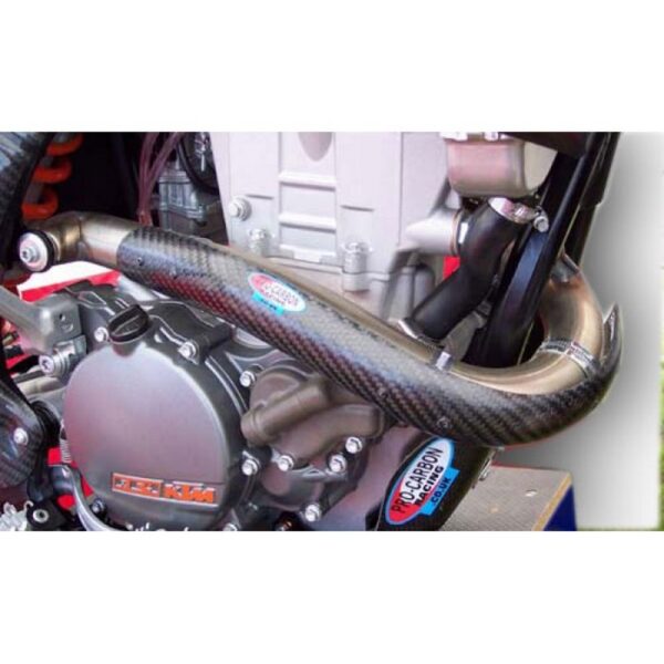 *Pro Carbon Exhaust Guard SX450F 09-12 'Long'