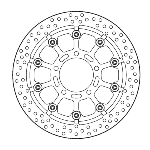 MMT Prof. Halo front disc Kawa: ZX-6R