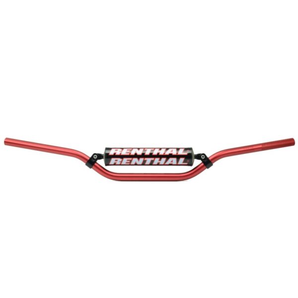 *Renthal Handleb+Pad YZ85 02-.. CRF150 07-.. Mini Racer Red