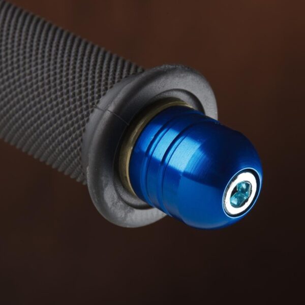 Renthal Handlebar End Plugs Blue (2pcs)