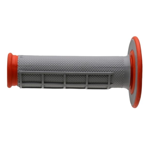 Renthal Grips Duallayer Diamond Half Waffle Orange