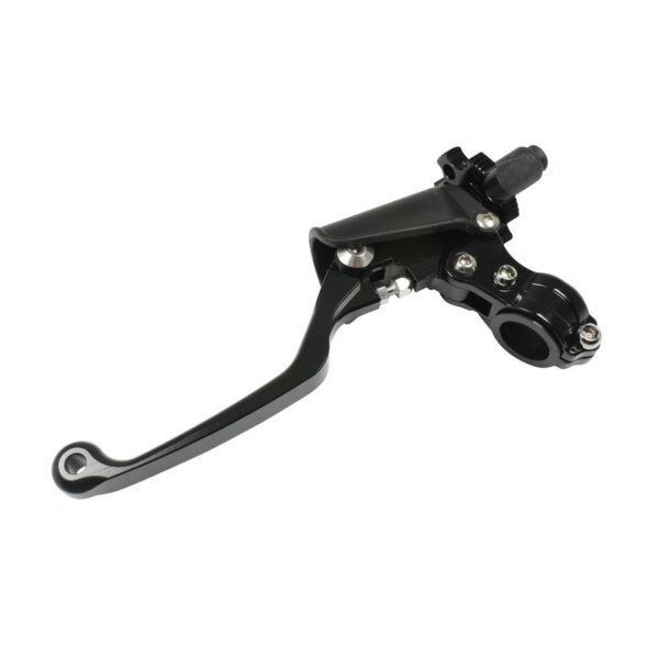 *TMV Folding Clutch Lever + Bracket Black