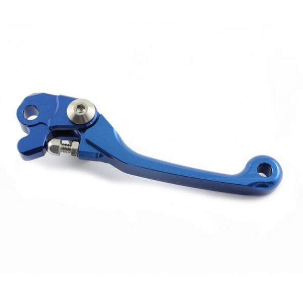 *TMV Folding Brake Lever YZ+F OLD KX+F 00-12 RM+Z 04-.. Blue