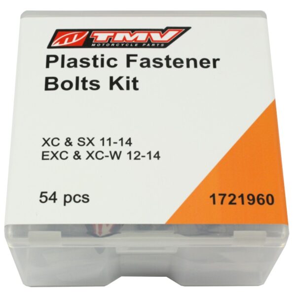 TMV Plastic fast. boltkit fits for SX/F 11-15 - 54pcs