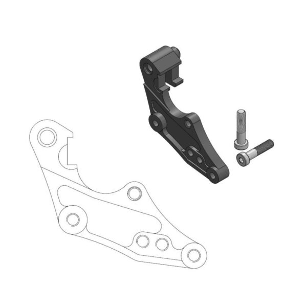 MMT Oversize adapter Honda: Dakar disc