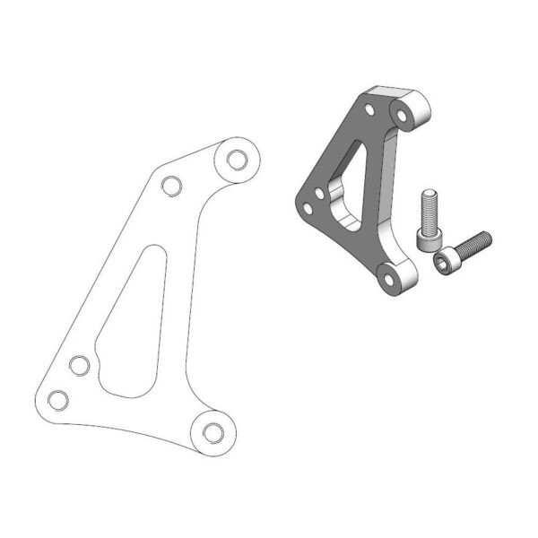 MMT SM Rac adapt fits for KTM: 690 End HVA: 701 End