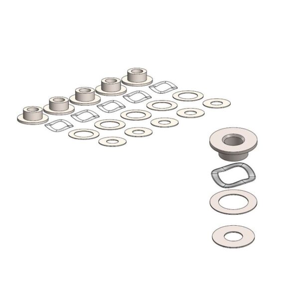MMT BMW fitting kit for OEM bolted 4.5mm <-12/2007