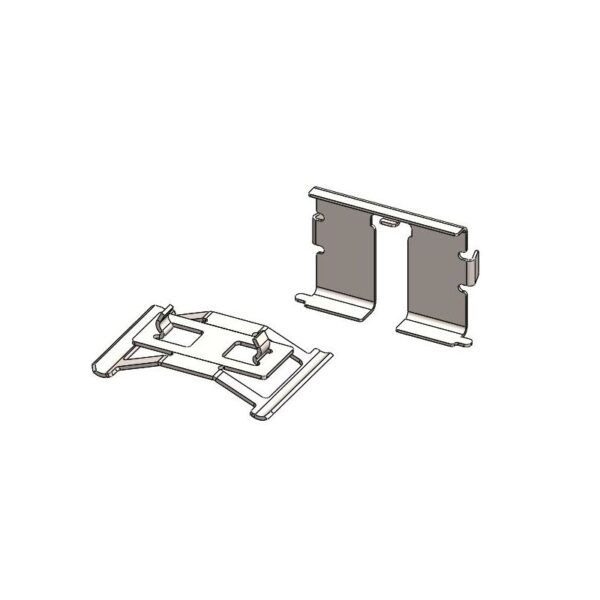 MMT Retaining plate set rear: Brembo