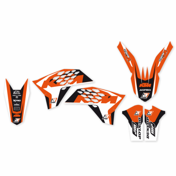 fits for KTM Graphic Kit Dream3 SX/F 07-10 / EXC 08-11