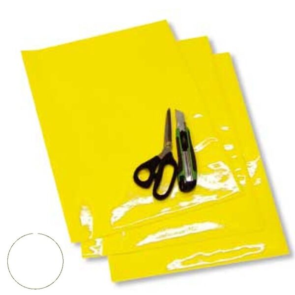 Blackbird coloured crystall sheets white (3 Pcs 47x33 each)